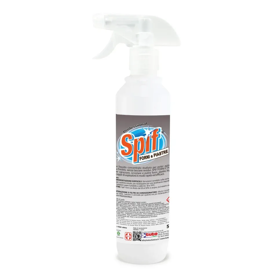 Spif Forni e Piastre sgrassatore 500 ml disincrostante