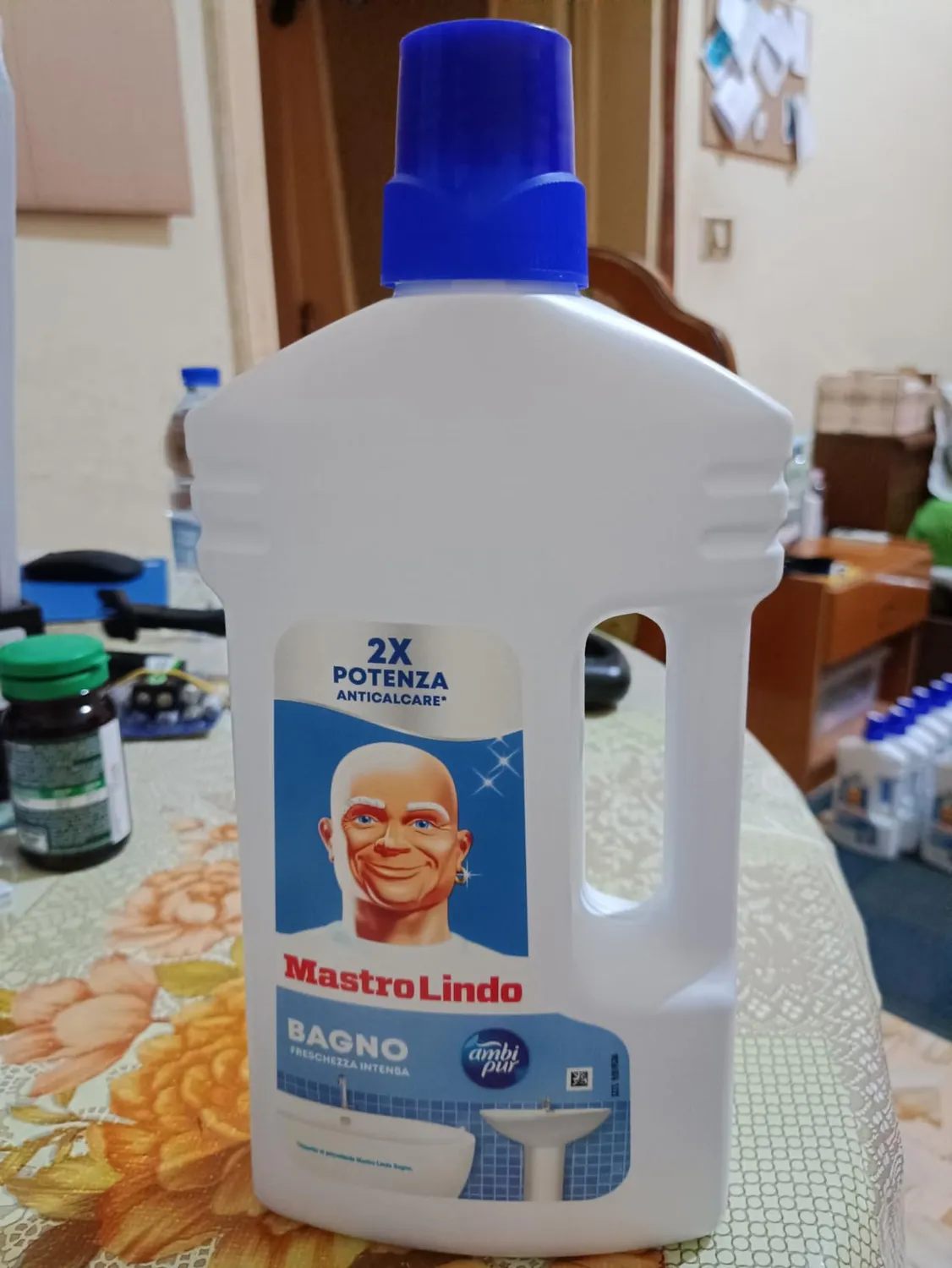 Mastro Lindo Bagno Detersivo Liquido 12x930ml Ambi Pur Anticalcare