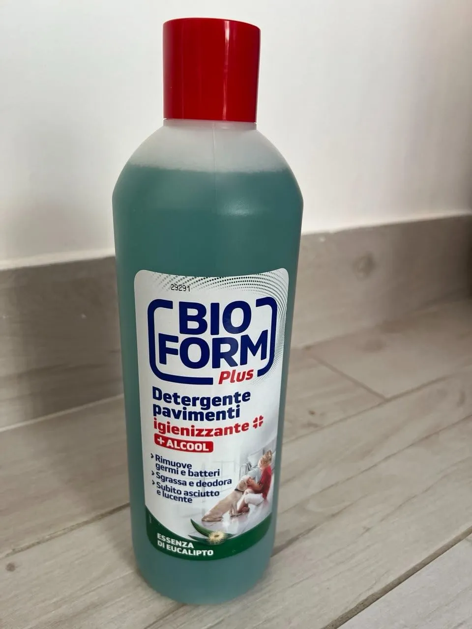 Bioform Plus Eucalipto detergente pavimenti 1500 ml con alcool
