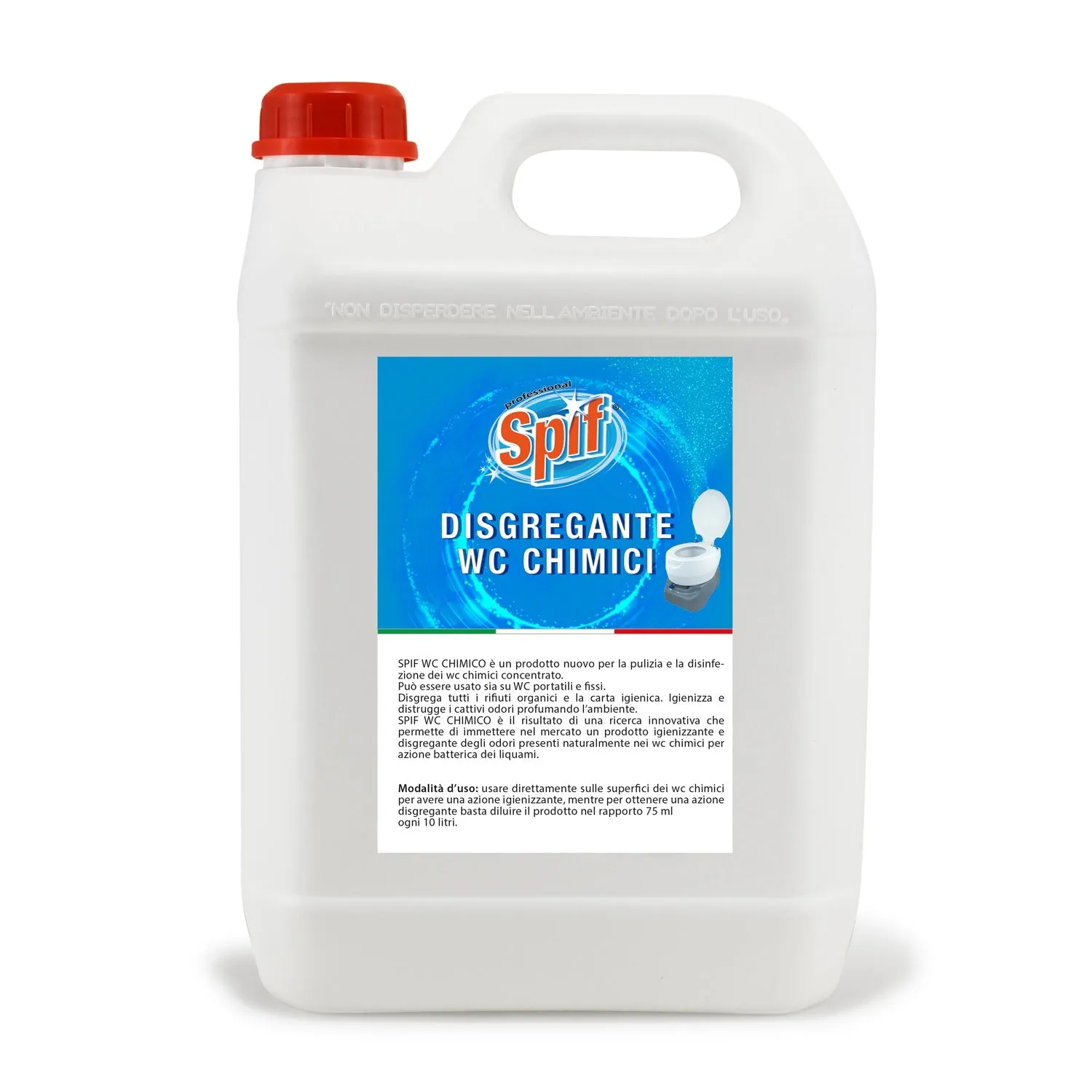 Spif WC Chimici liquido disgregante 1 L controllo odori