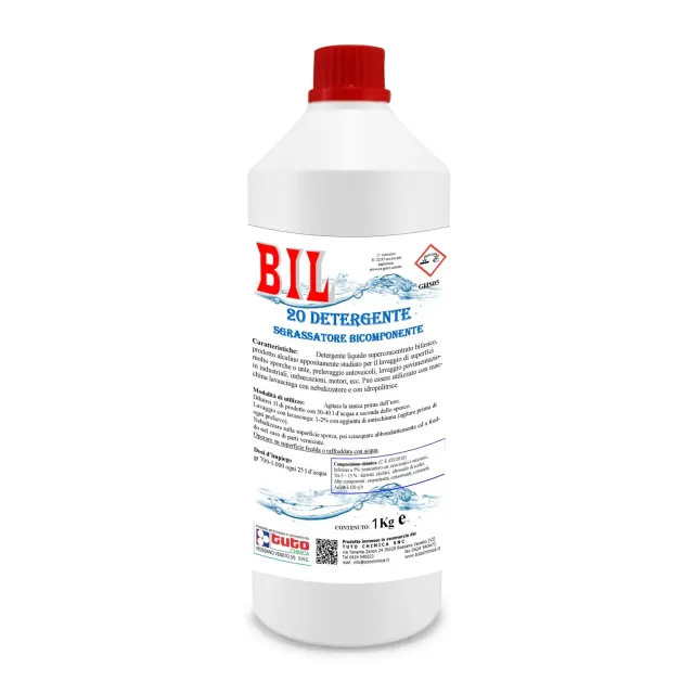 Tuto Chimica Bil 20 sgrassatore bicomponente 1 Kg alta concentrazione