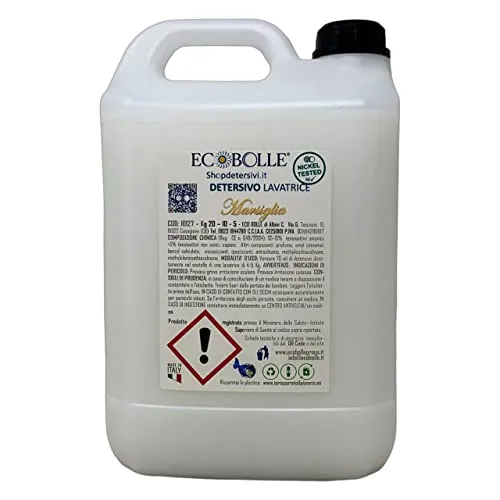 Ecobolle Marsiglia Kit Bucato 10kg Detersivo e Ammorbidente Profumato