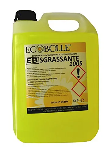 Ecobolle 1005 Sgrassante Professionale 5Kg Concentrato
