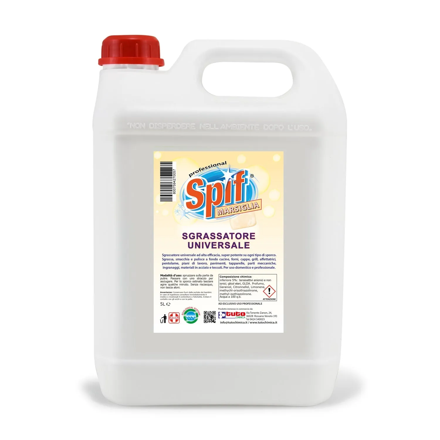 Tuto Chimica Spif Marsiglia sgrassatore universale 500 ml