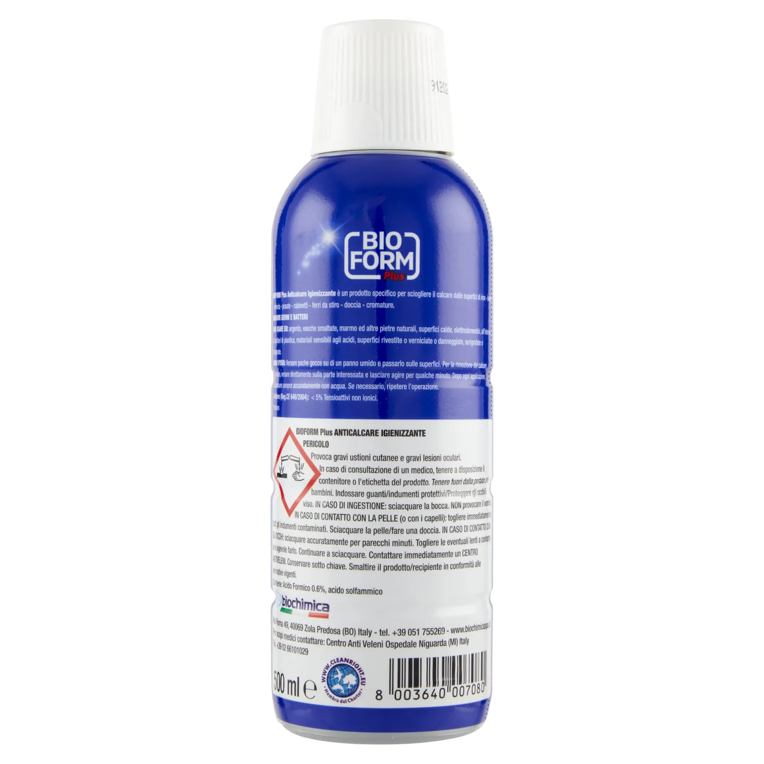 Bioform Plus Anticalcare spray igienizzante 500ml bagno