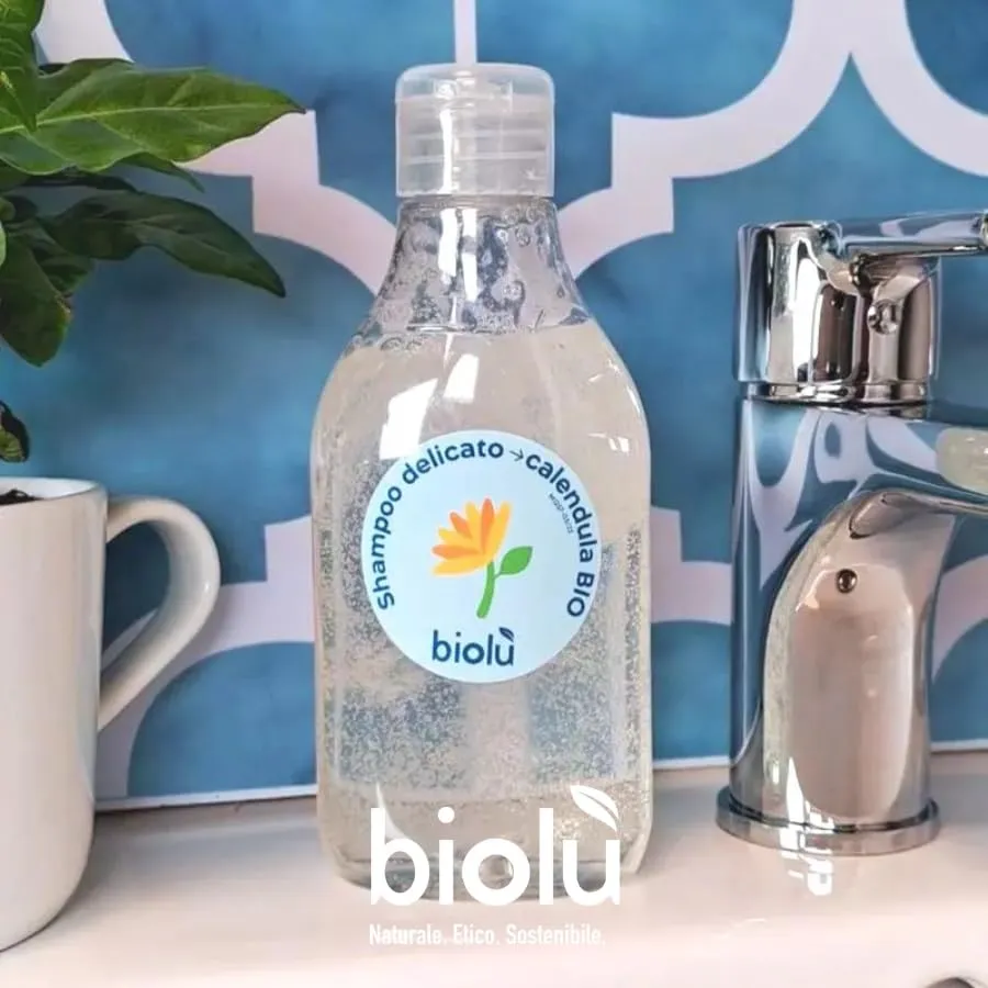 Biolù Shampoo Polvere Solubile calendula 25g bio