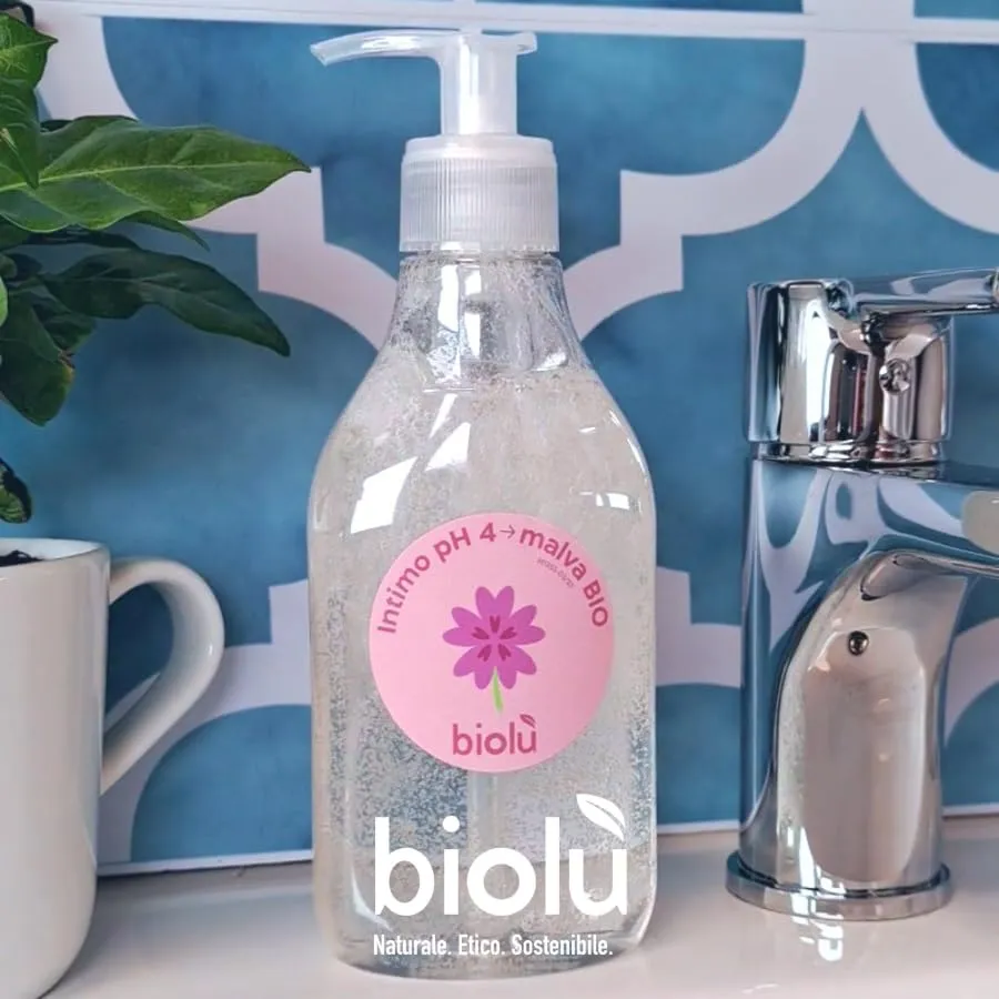 Biolù Intimo pH 4 detergente intimo polvere 25g malva