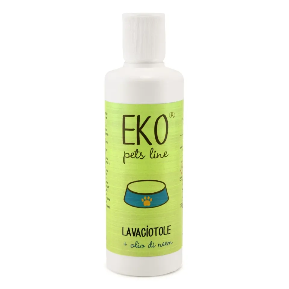 Tuto Chimica Eko Pets lava ciotole 220 ml olio di neem salvia