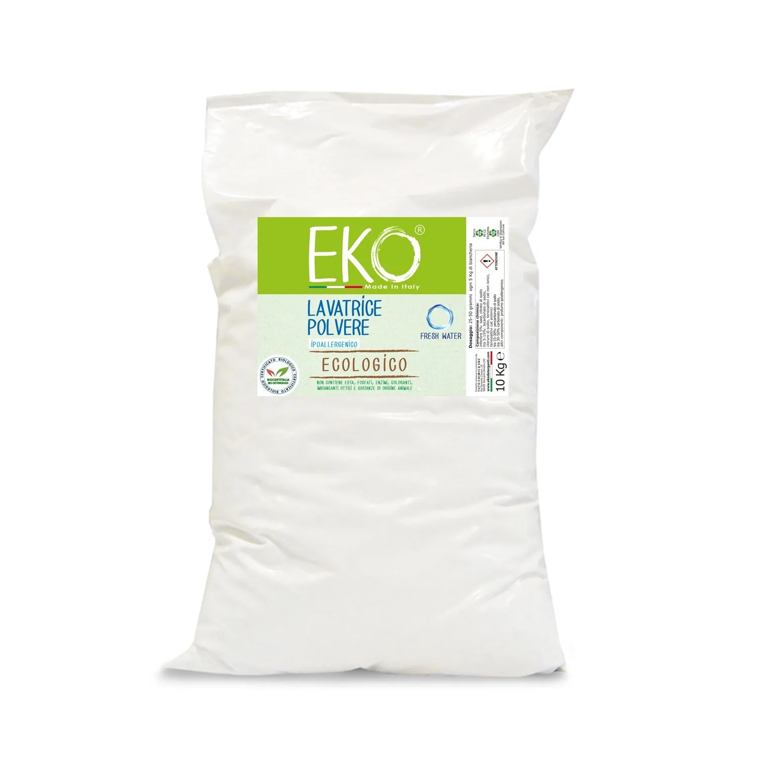 Tuto Chimica Eko detersivo lavatrice polvere 900 g senza enzimi