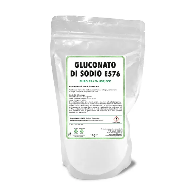 Tuto Chimica Gluconato di Sodio alimentare 50 g puro