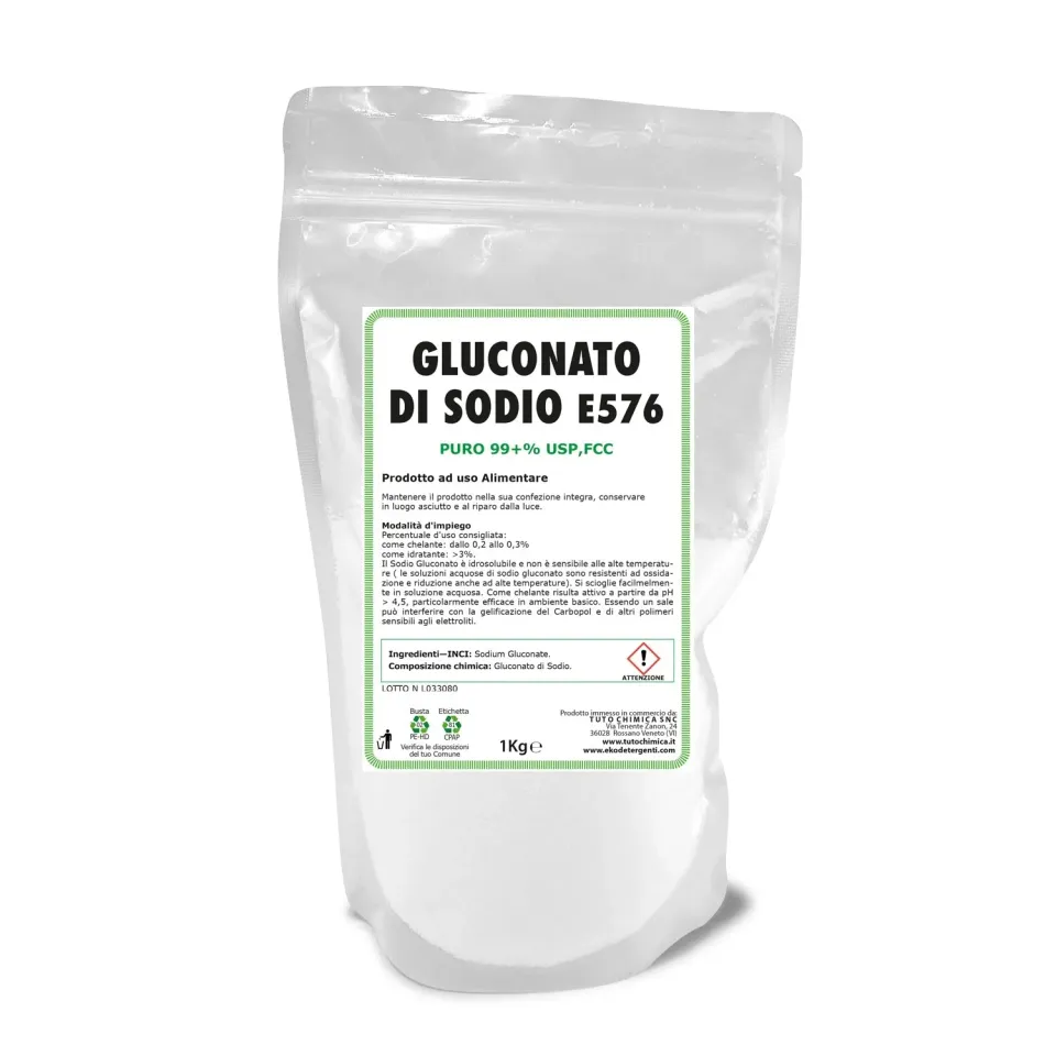 Tuto Chimica Gluconato di Sodio alimentare 50 g puro