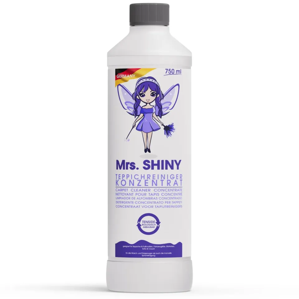 Shiny Detergente Tappeti Concentrato 750 ml Smacchiatore 1:30