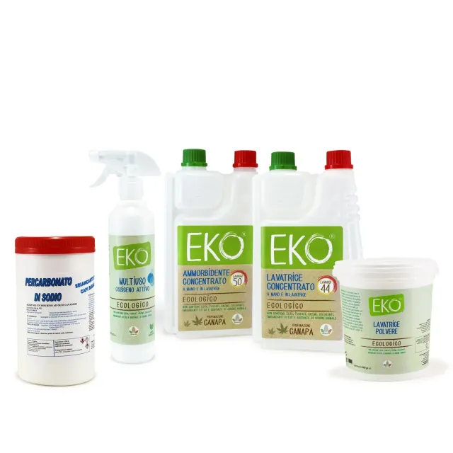 Tuto Chimica Eko Box Bucato Mini 74 Lavaggi Lavanda Kit Bucato