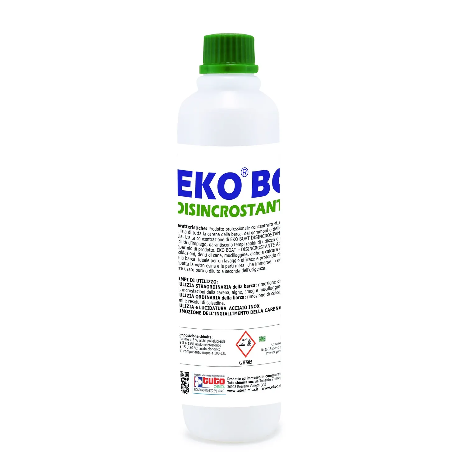 Tuto Chimica Eko Boat disincrostante acido barche 1,1 kg anticalcare