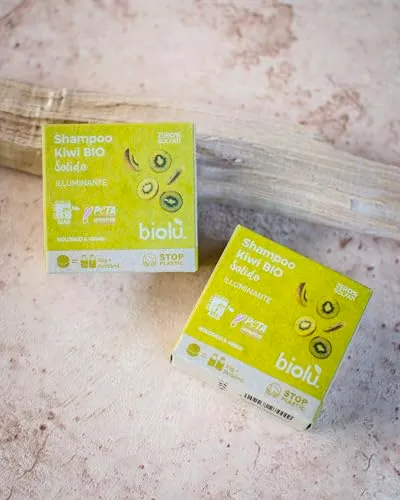 Biolù Kiwi BIO Shampoo Solido 55 g Purificante