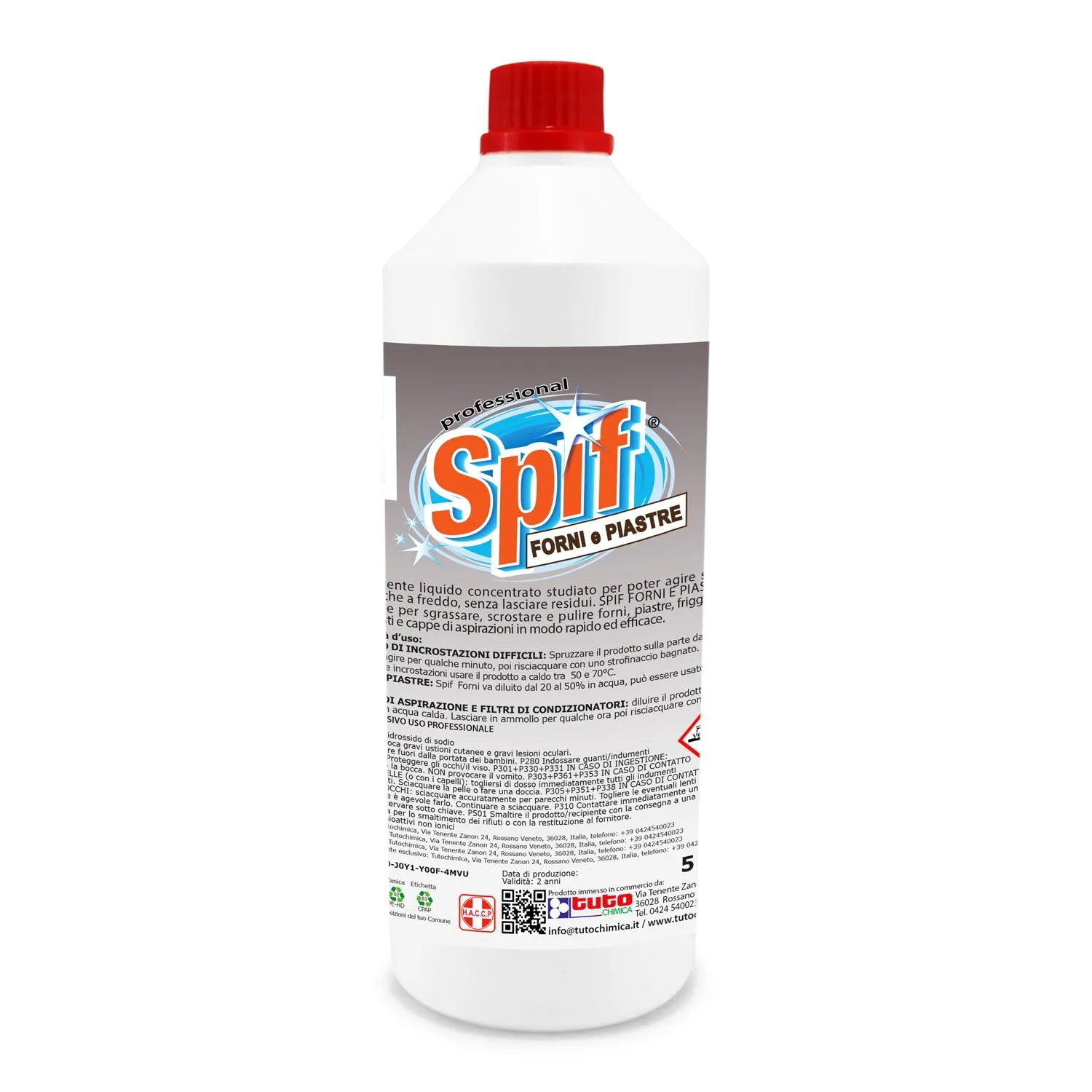 Spif Forni e Piastre sgrassatore 500 ml disincrostante