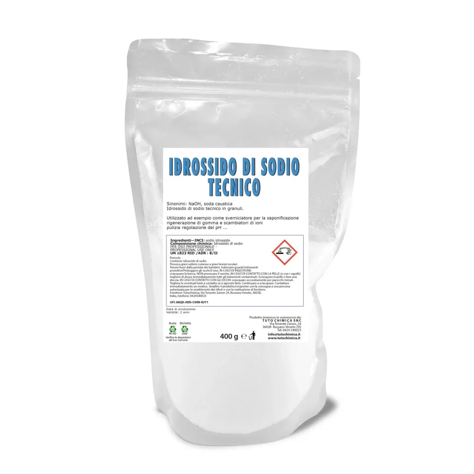 Tuto Chimica Idrossido di sodio soda caustica 400 g pura