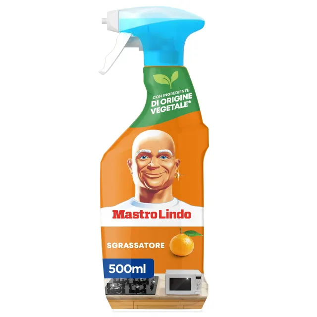 Mastro Lindo Cucina Agrumi sgrassatore spray 500ml zero graffi