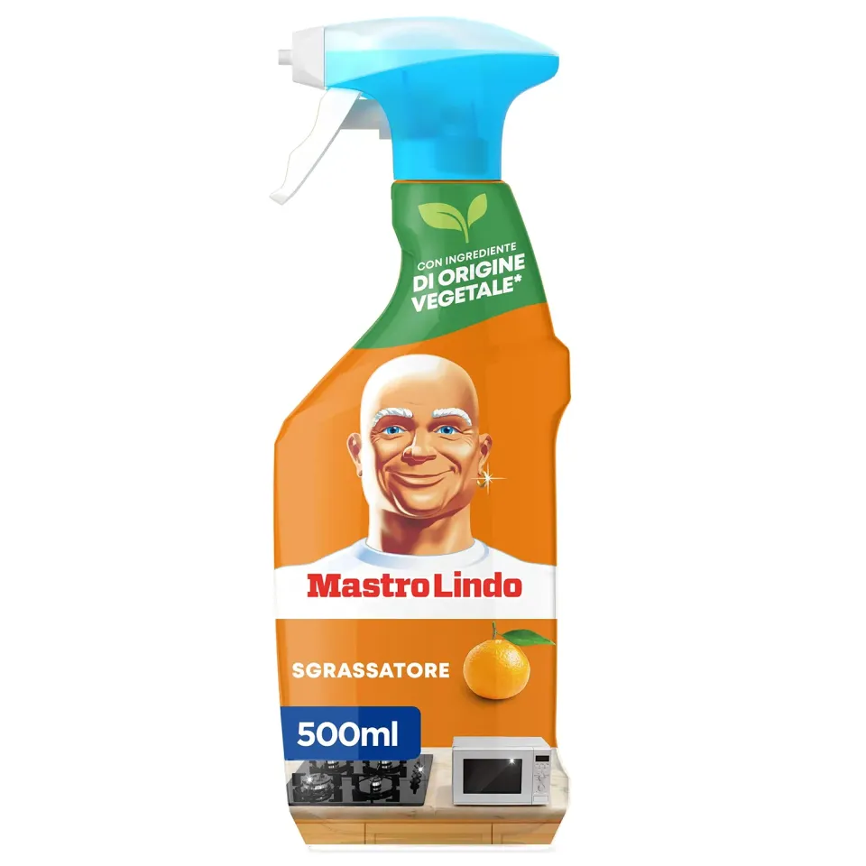 Mastro Lindo Cucina Agrumi sgrassatore spray 500ml zero graffi