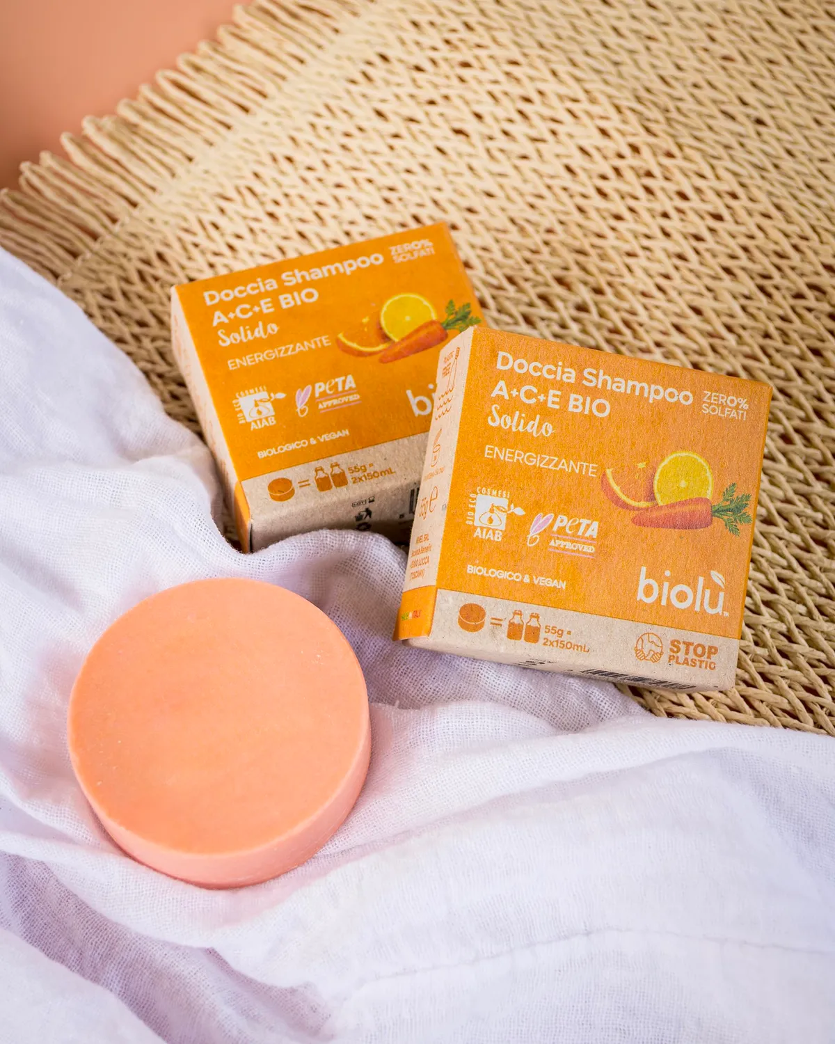Biolù Solidi shampoo doccia solido 55 g A+C+E