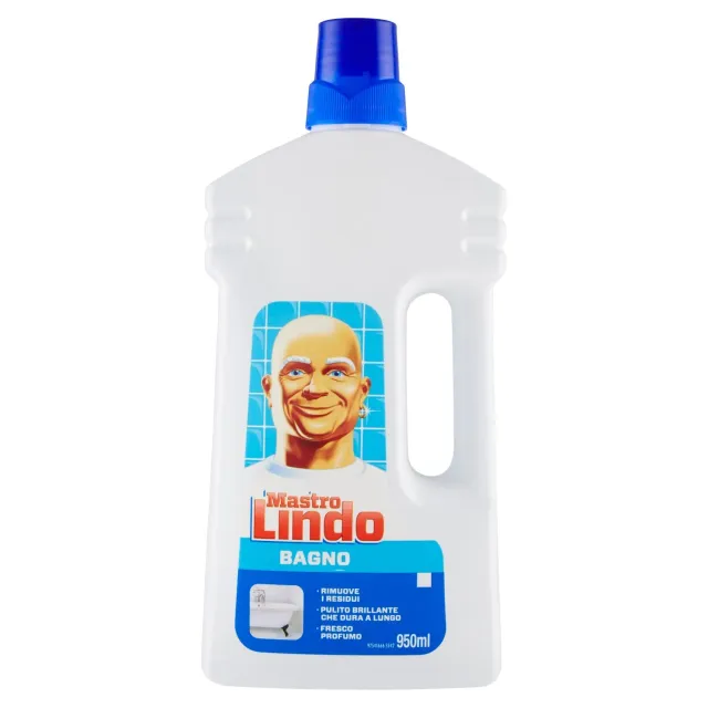 Mastro Lindo Detergente bagno 6x950ml fresco profumo