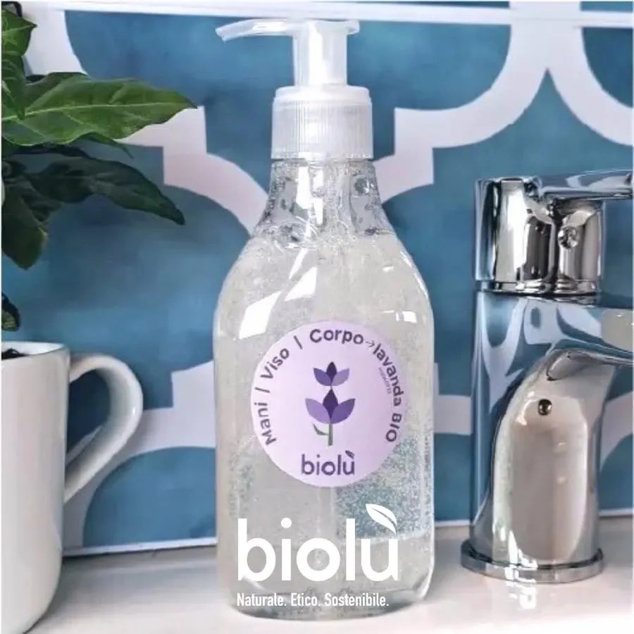 Biolù Solubili detergente polvere 25 g lavanda 250 ml
