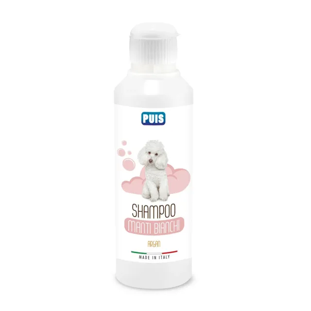 Puis Pelo Bianco shampoo cani 220 ml argan ipoallergenico