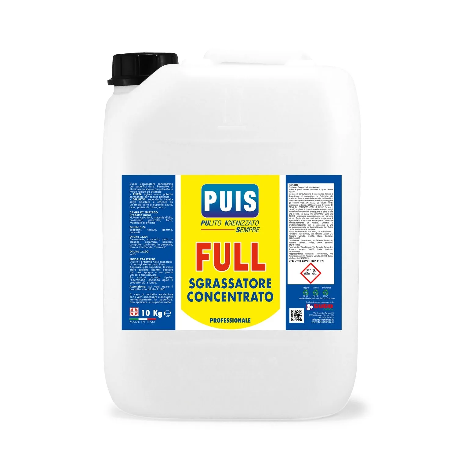 Full Sgrassatore Concentrato multiuso 1 kg alta resa