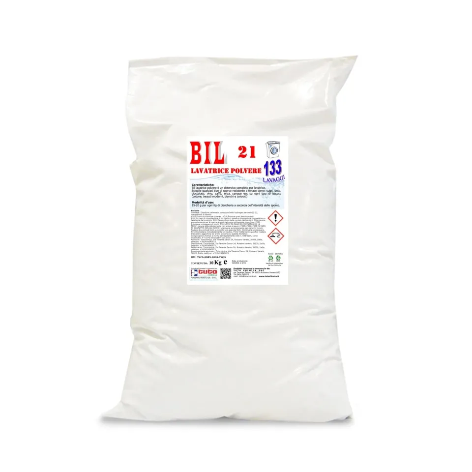 Tuto Chimica Bil 21 detersivo polvere 10kg smacchiante