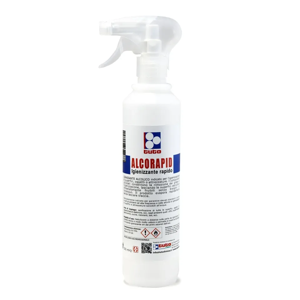 Tuto Chimica Alcorapid igienizzante rapido 120 ml alcolico