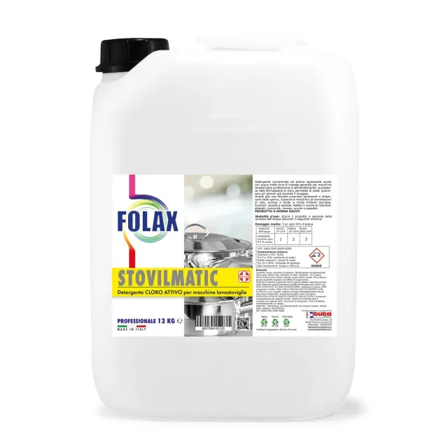 Tuto Chimica Folax Stovilmatic detergente lavastoviglie 6 kg cloro