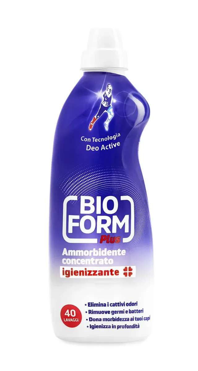 Bioform Plus Deo Active ammorbidente igienizzante 1000ml concentrato