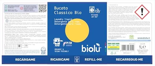 Biolù Bucato Classico detersivo marsiglia 1l naturale