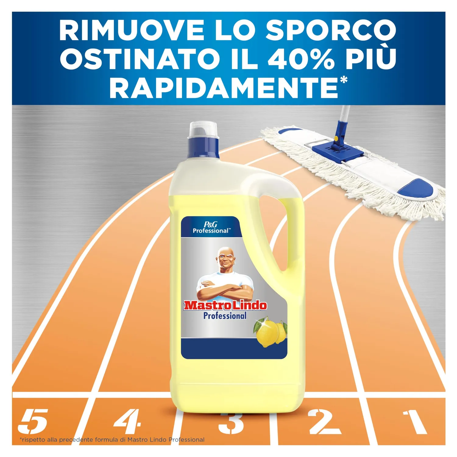 Mastro Lindo PRO Detergente Multiuso 5 L limone concentrato