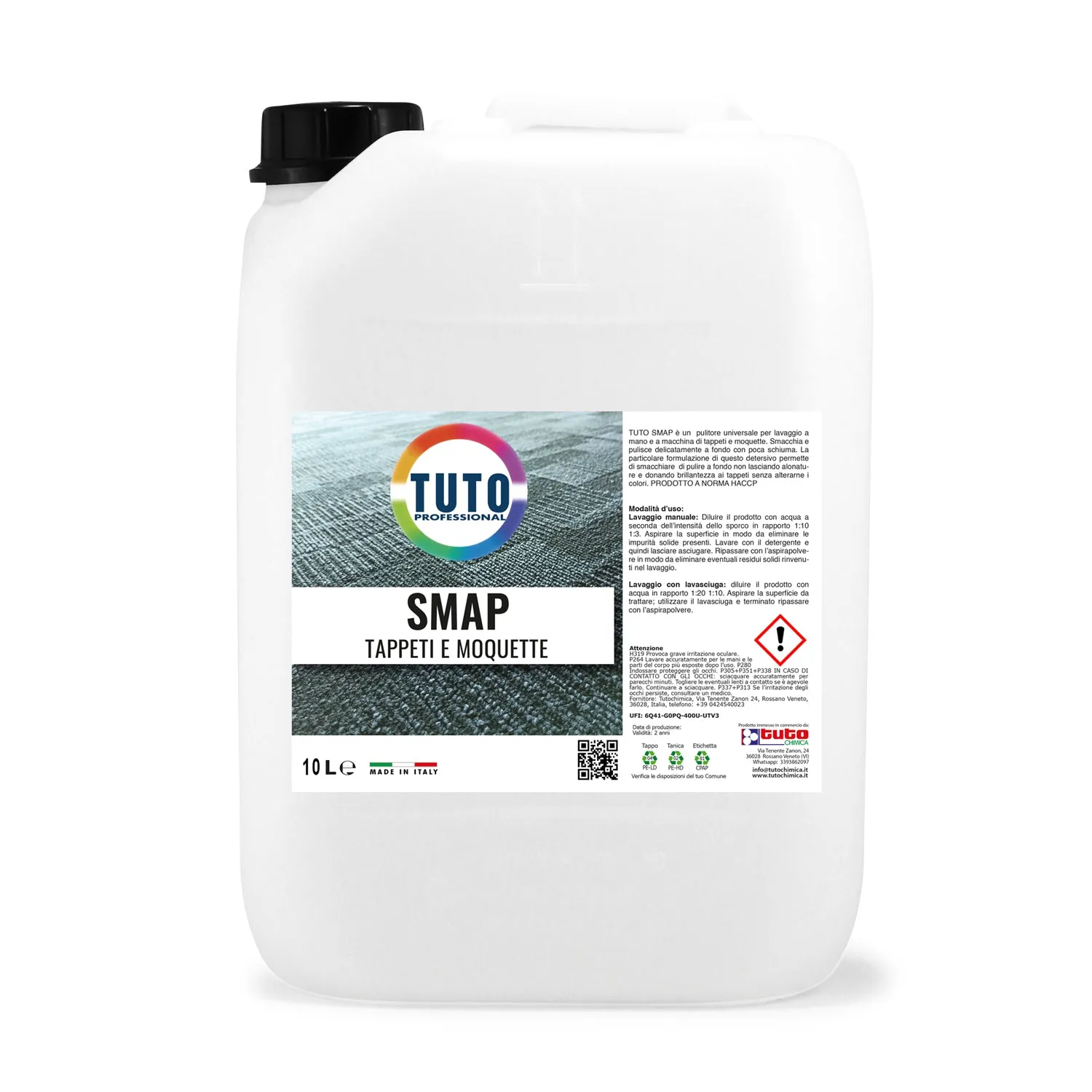 Tuto Chimica Tuto Smap detergente tappeti 500 ml