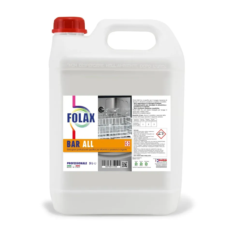 Tuto Chimica Folax Bar All detergente lavastoviglie 5 L