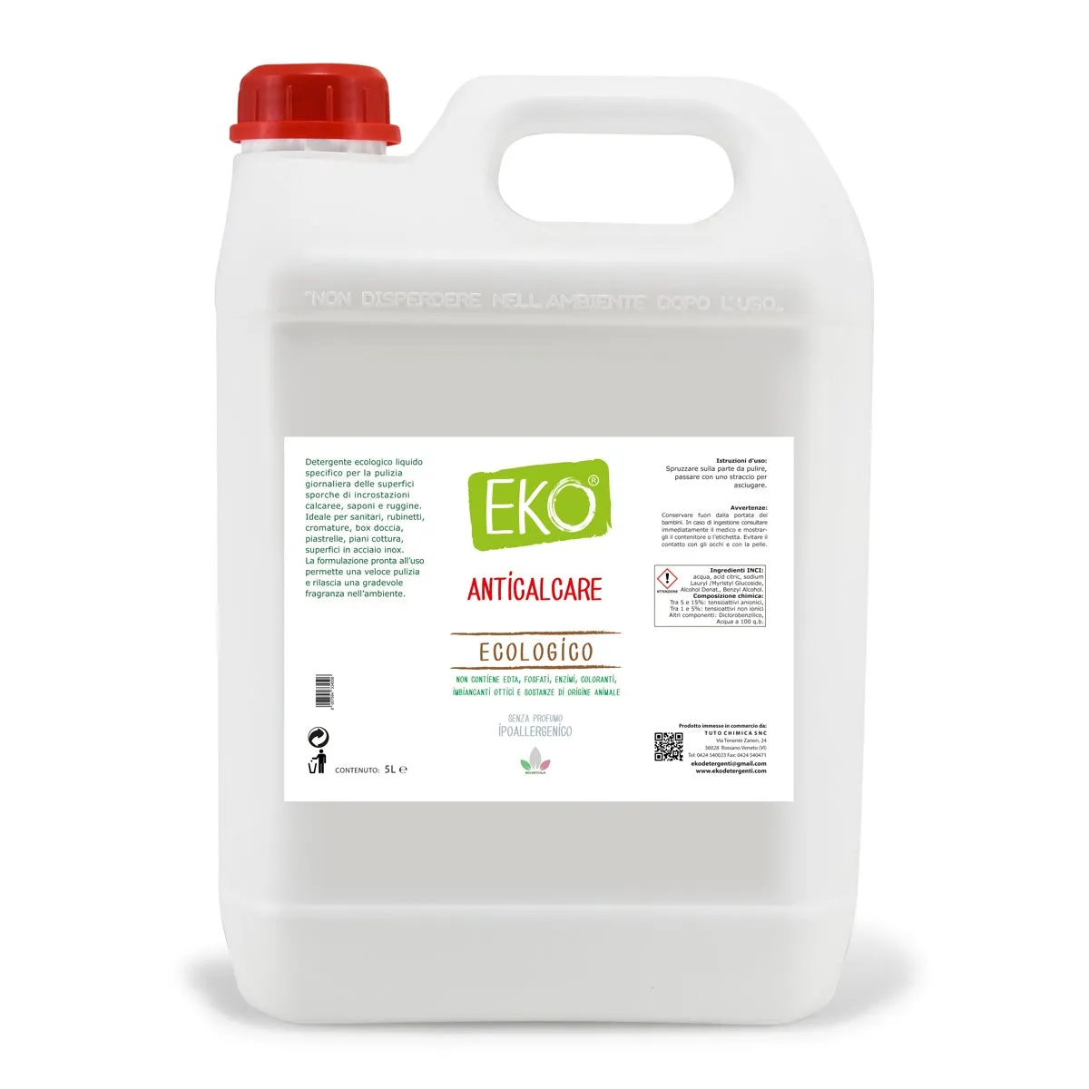 Tuto Chimica Eko anticalcare ecologico 500 ml limone spray