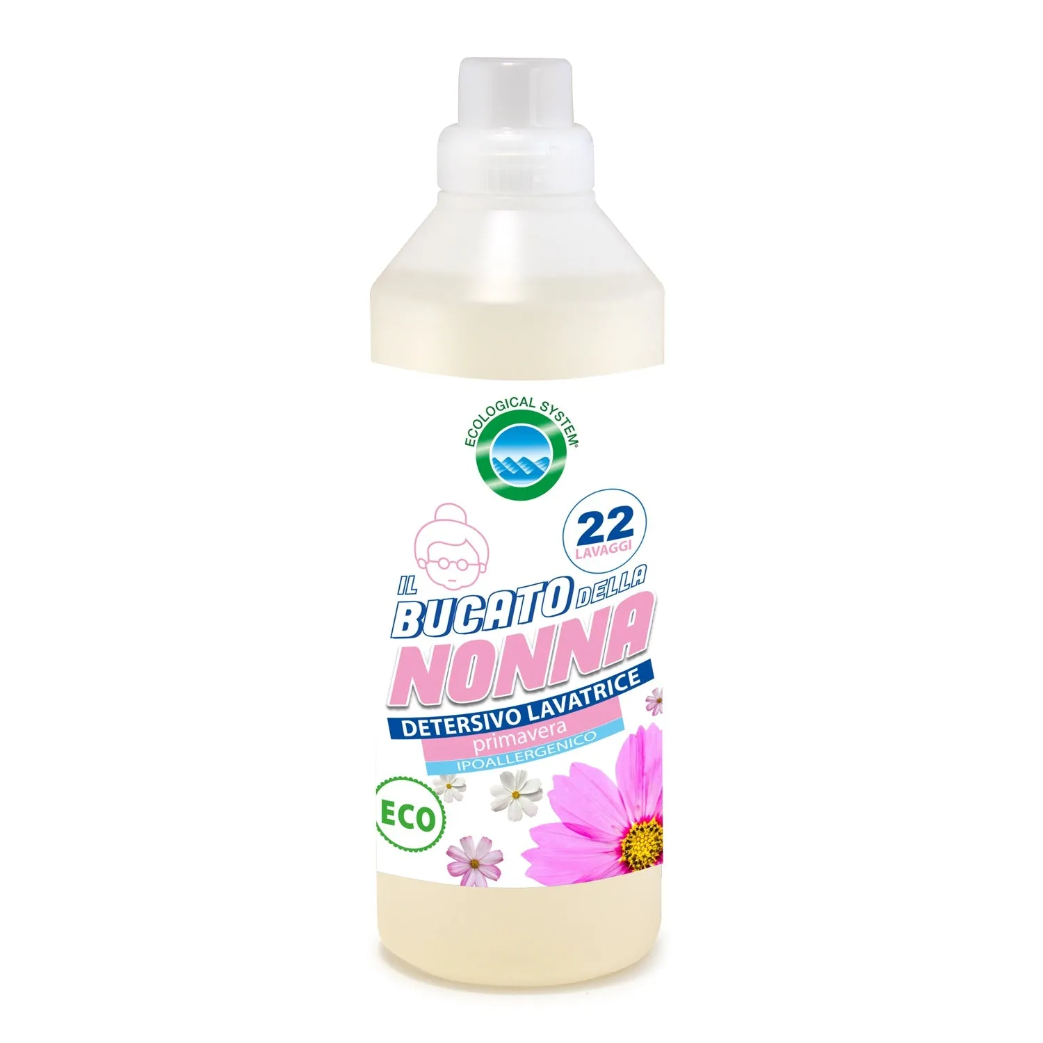 Bucato della Nonna Eko detersivo lavatrice 1,1L lavanda ipoallergenico
