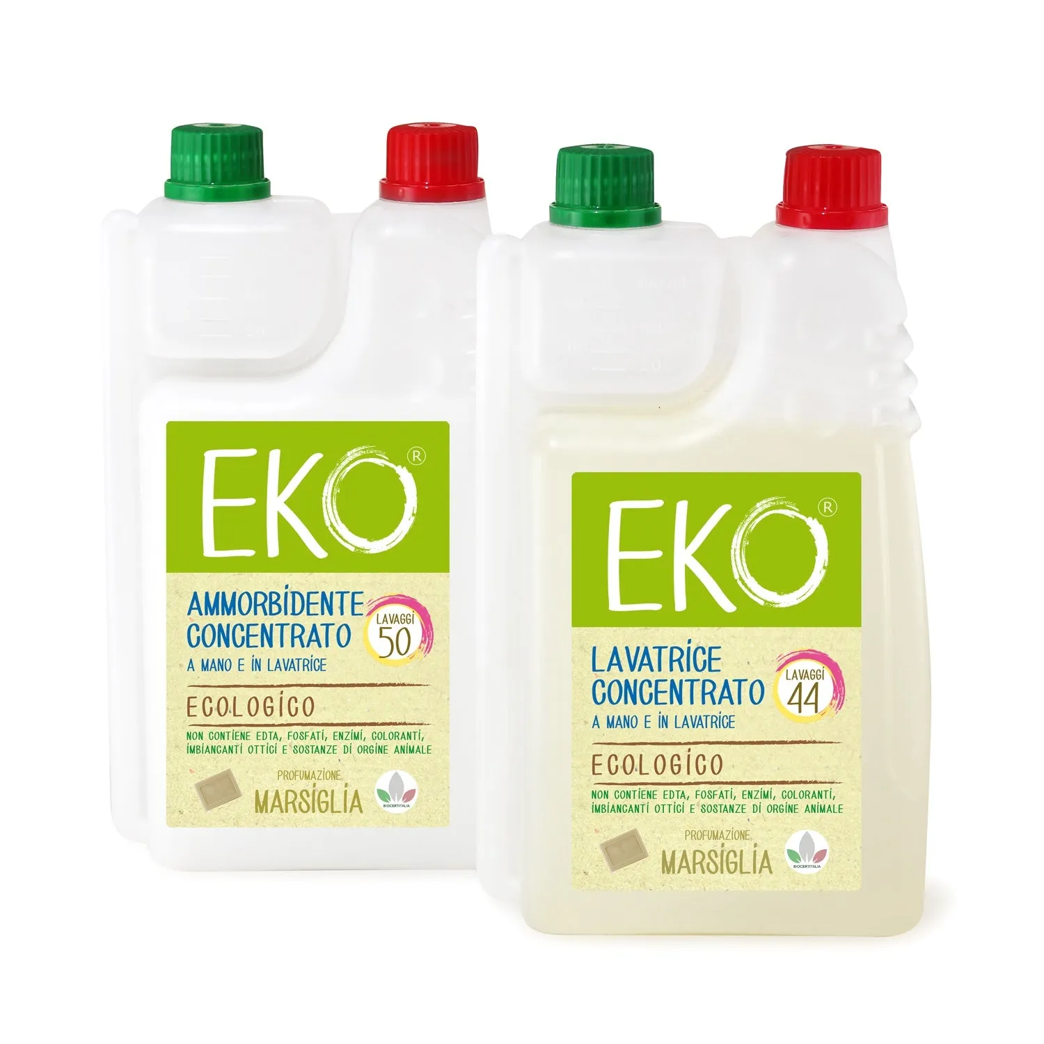 Tuto Chimica Eko Kit 2 Mini kit bucato Lavanda 2x1100ml 44 lavaggi