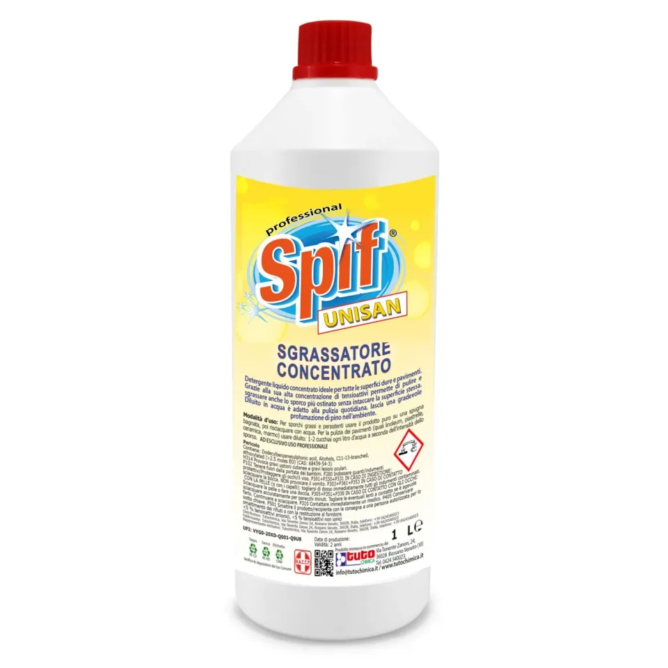 Tuto Chimica Spif Unisan detergente pavimenti pino 1L concentrato
