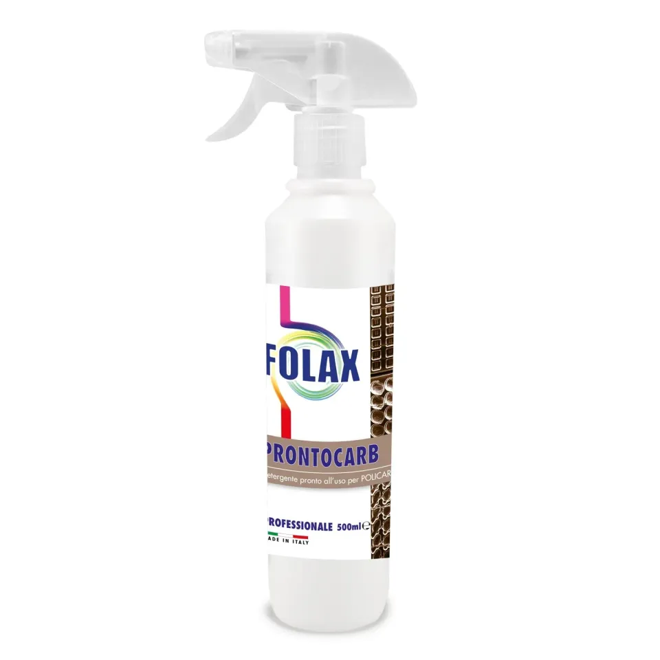 Tuto Chimica Folax Prontocarb sgrassatore policarbonato 500 ml