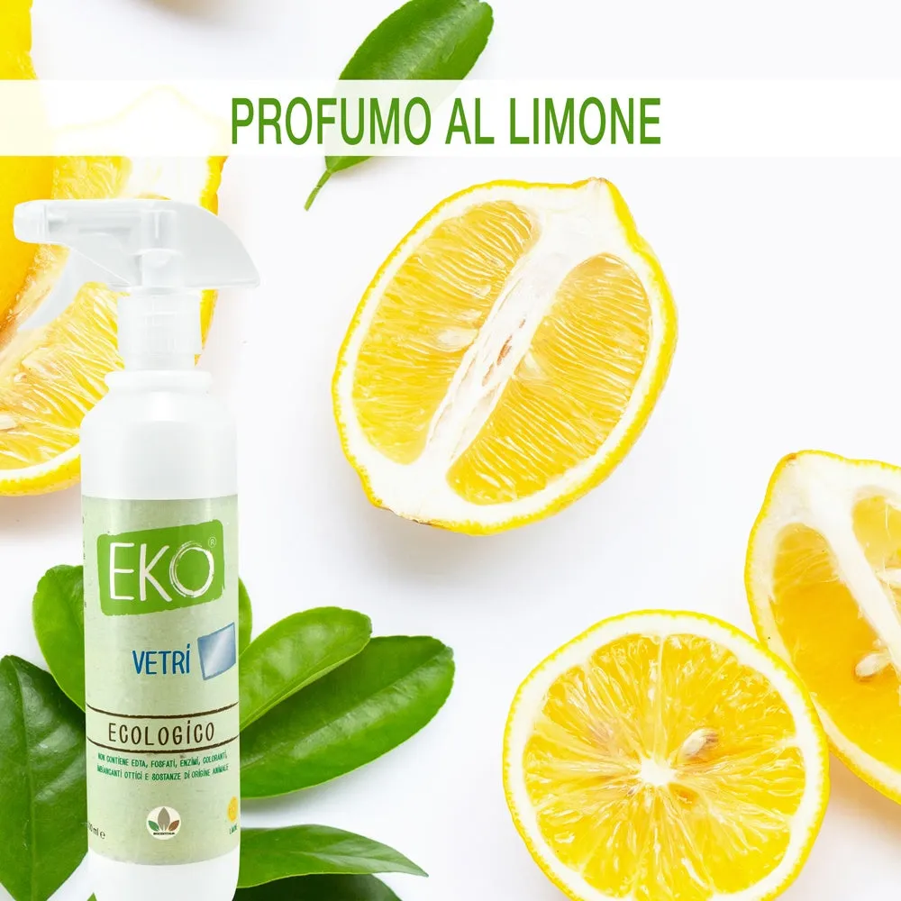 Tuto Chimica Eko detergente vetri 500 ml limone ecologico
