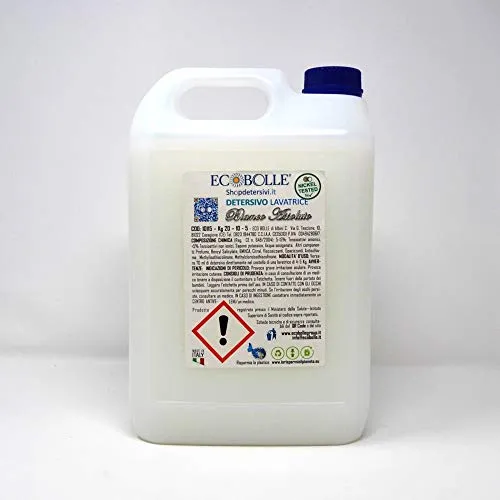 Ecobolle Bianco Assoluto detersivo lavatrice 20 kg ipoallergenico