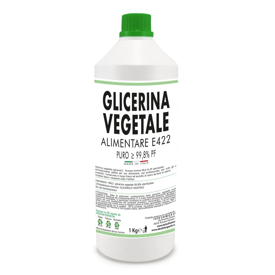 Tuto Chimica Glicerina Vegetale Alimentare E422 1 kg Pura