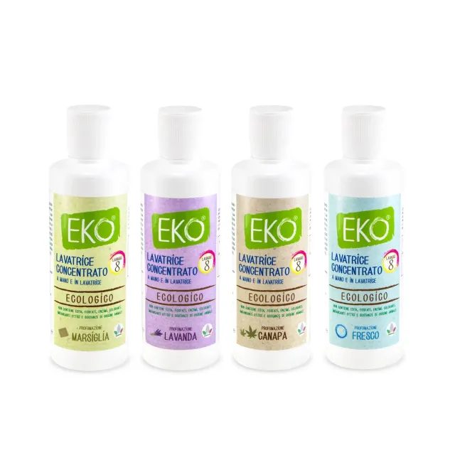 Tuto Chimica Eko Kit Bucato detersivo 4x200ml 4 profumazioni