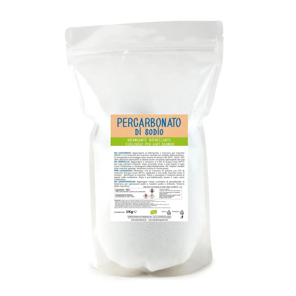 Tuto Chimica Percarbonato di Sodio bucato 1kg attivo