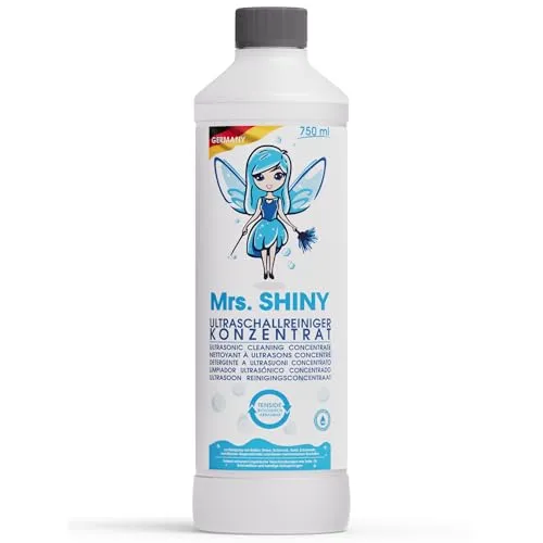 Mrs. Shiny concentrato detergente ultrasuoni 750 ml senza profumo
