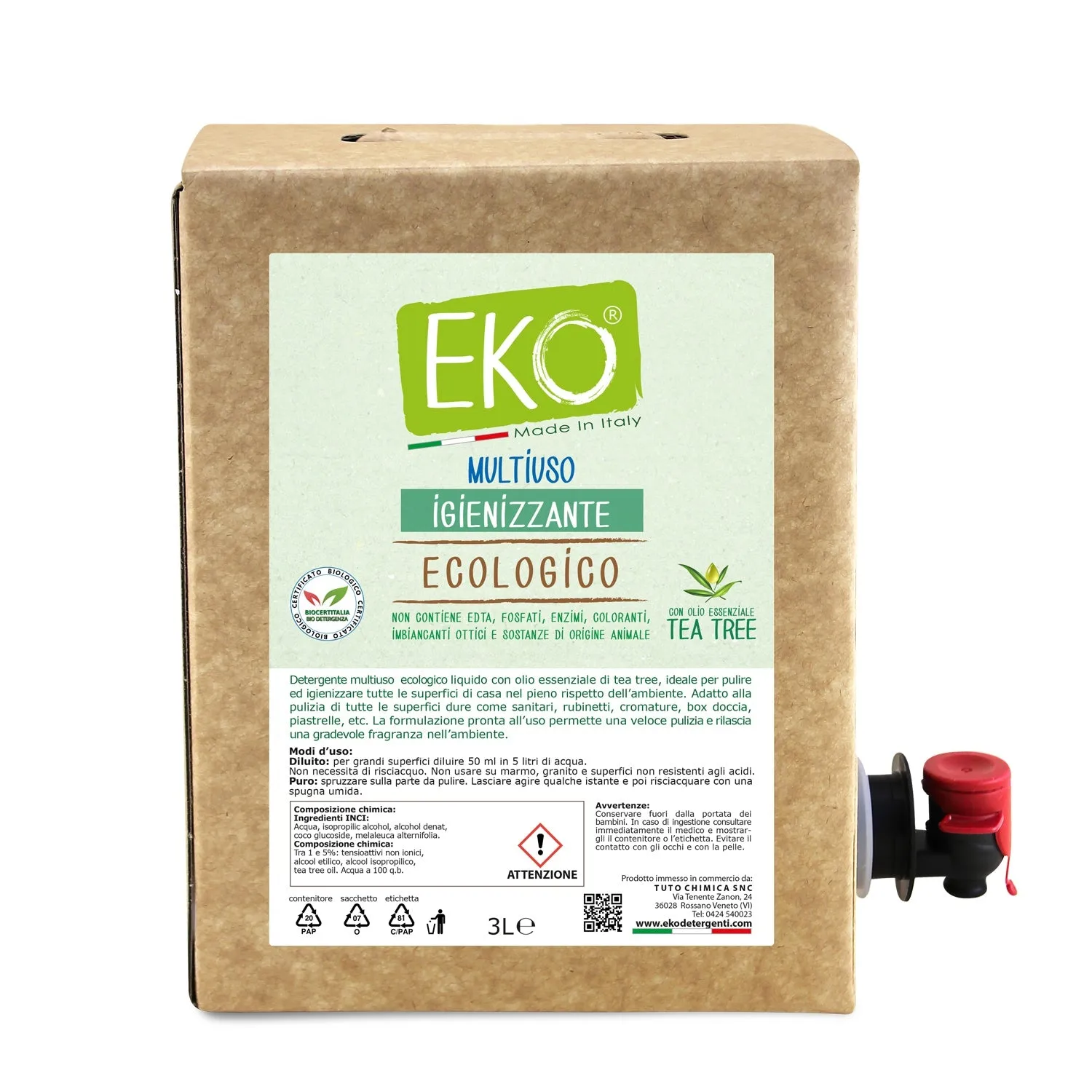Tuto Chimica Eko Tea Tree multiuso igienizzante 500ml eco