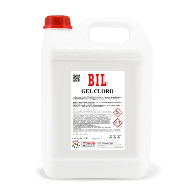 Tuto Chimica Bil Gel Cloro detergente bagno 1 l igienizzante