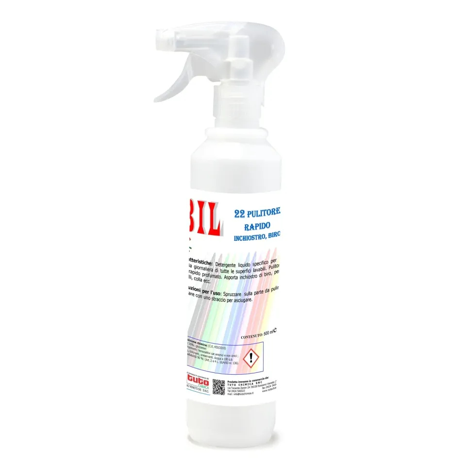 Tuto Chimica Bil 22 pulitore inchiostro 500 ml rapido